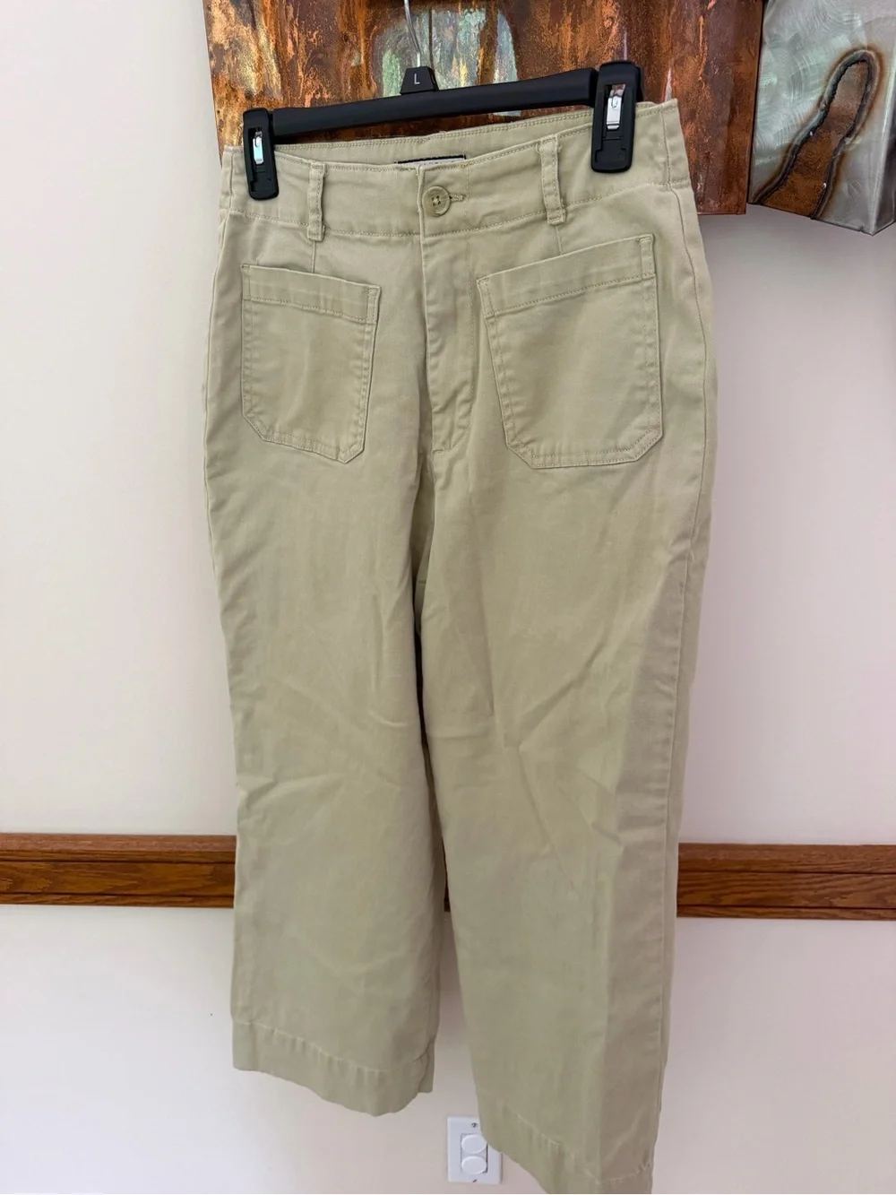Bagatelle tan High-Rise Wide Leg Pants - Picture 2 of 7